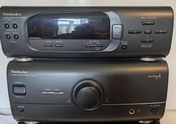 Aparelho de som technics 
