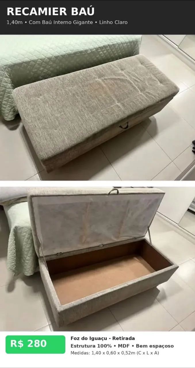 Bau/sapateira