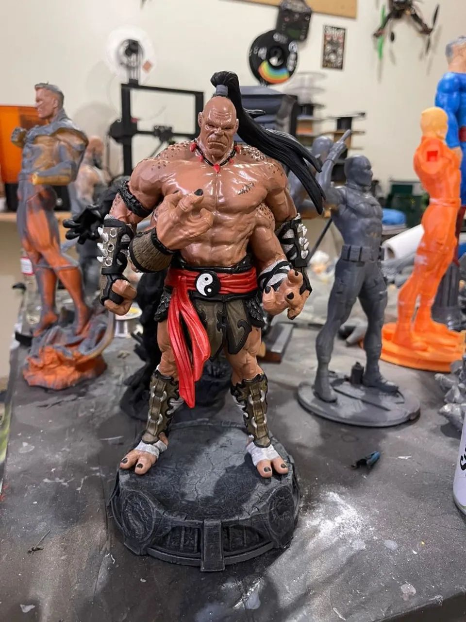 Goro (Mortal kombat) Action figures 3D - Foto 5