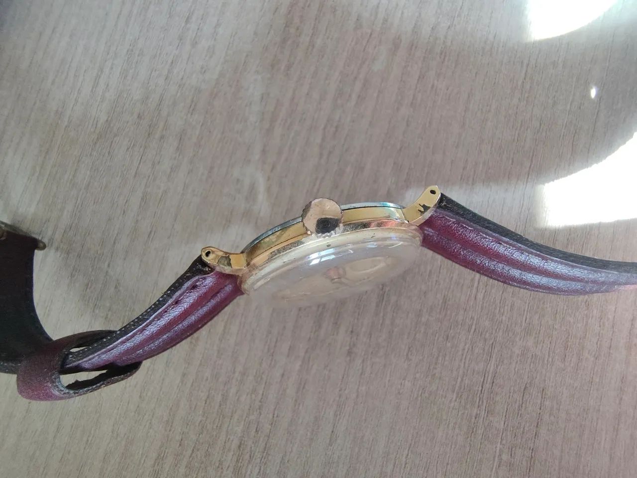 Relógio Girard Perregaux Vintage Dourado Antimagnético  - Foto 3