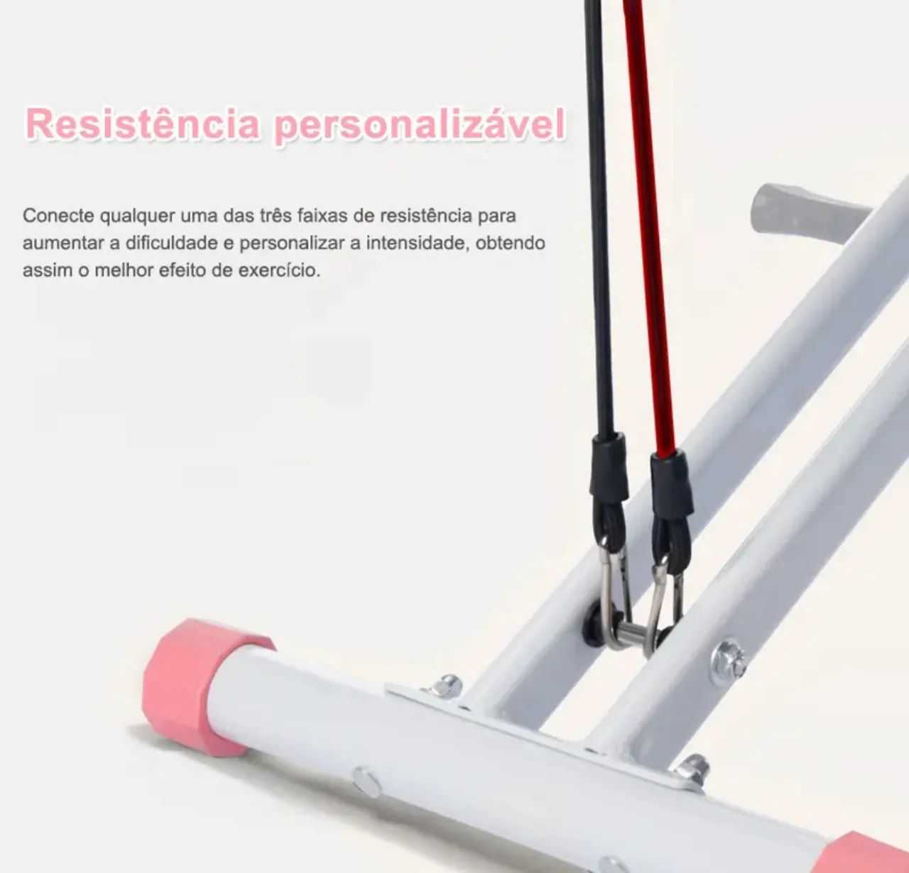 Máquina dobrável de agachamento, braço e etc - Foto 3