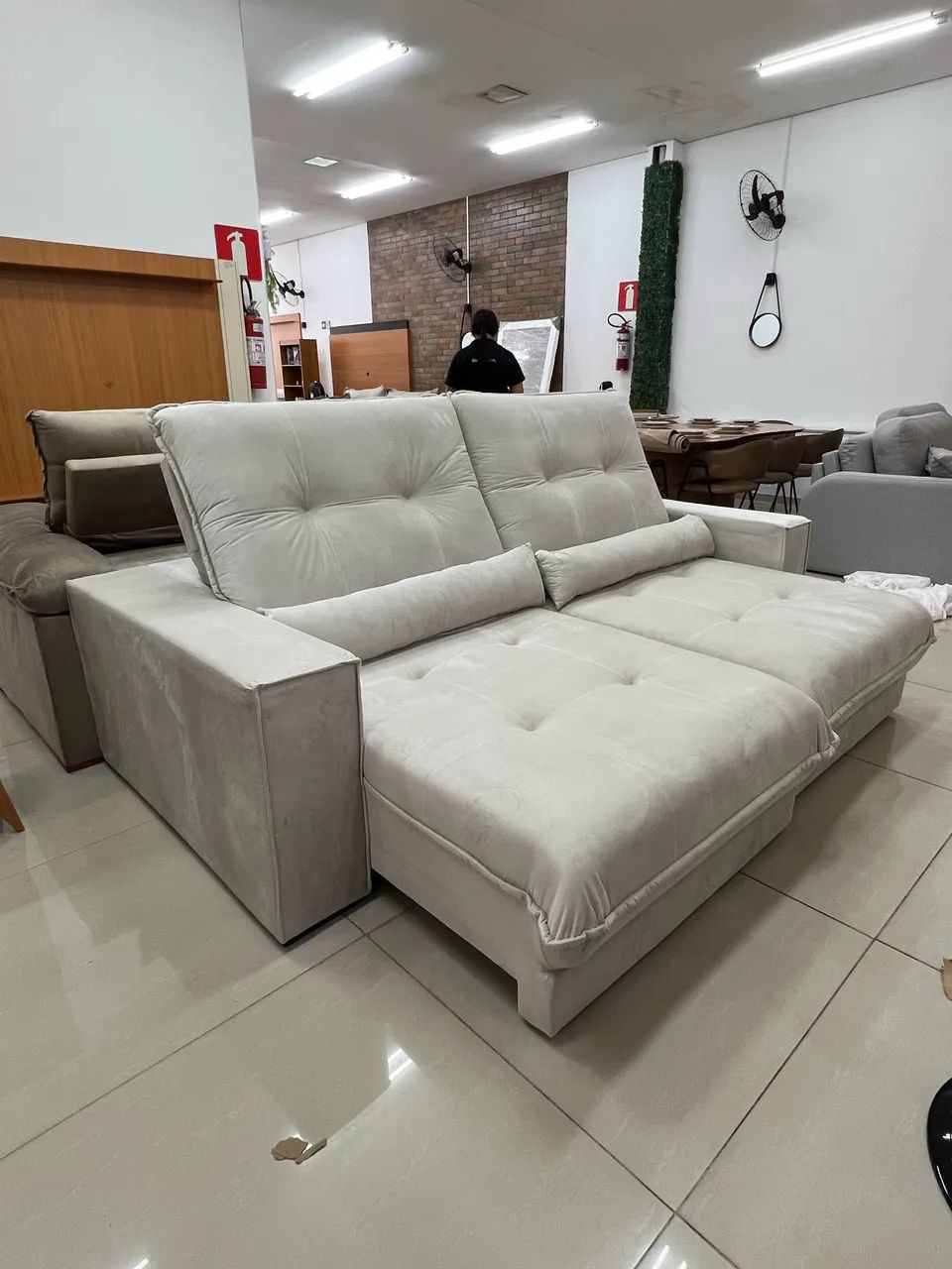Retractable Sofa Promotion – 2.50 m Beige Pearl