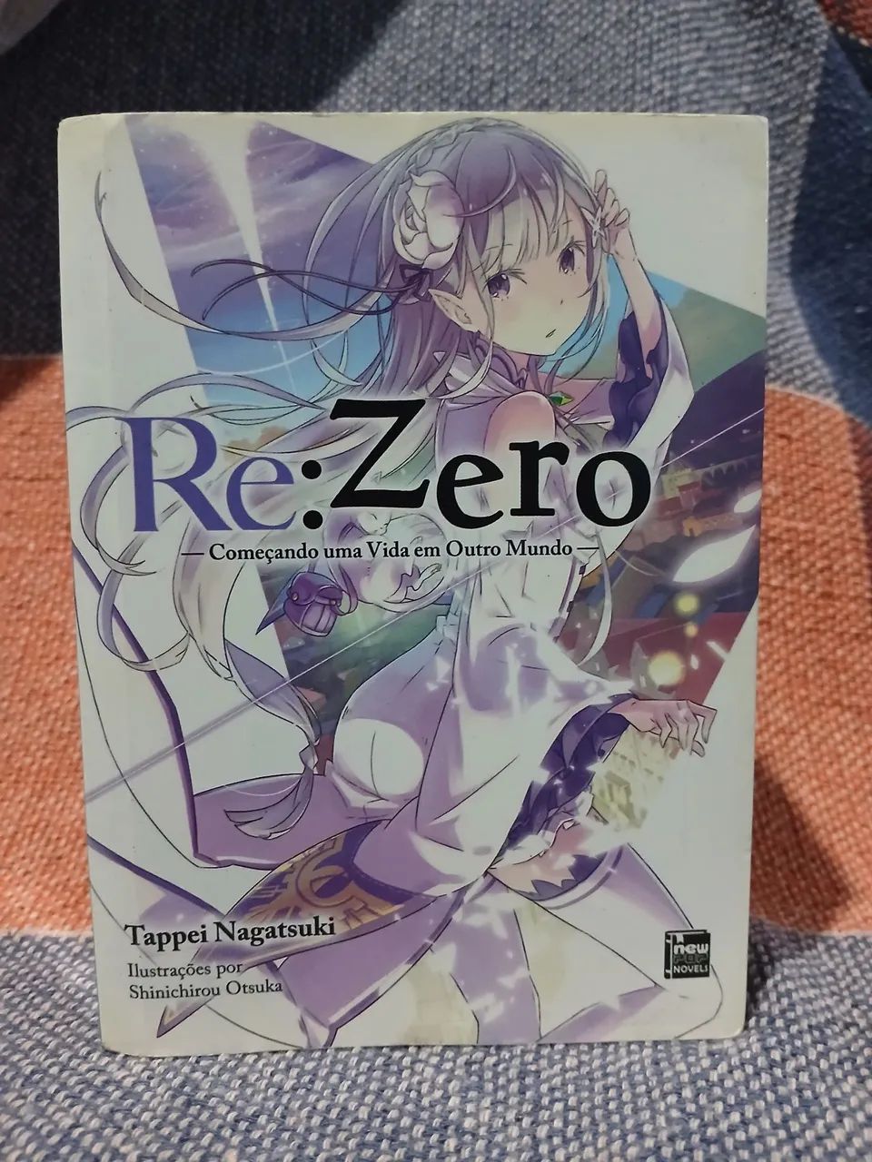 Lote Light novel Re Zero vol.1,2,4,5 e 6!