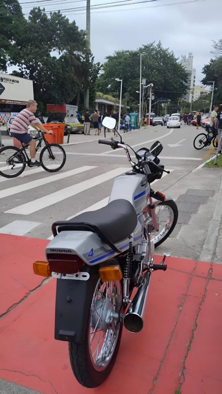 Honda CG 125 Today Totalmente Restaurada e Impecável - Foto 5