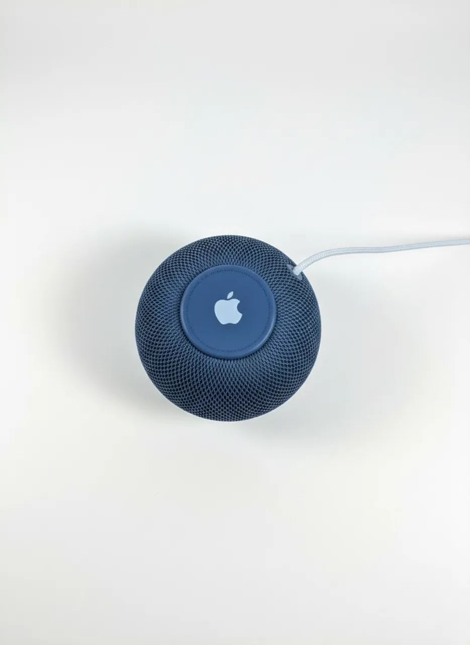 Apple HomePod Mini Azul Escuro - Impecável - Garantia até 24/07
