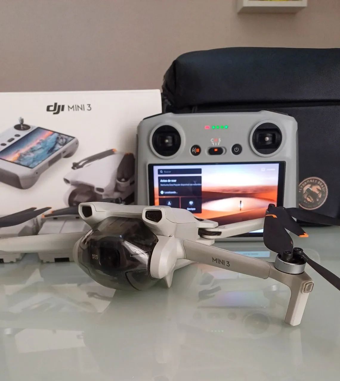 Dji Mini 3 Stander com tela 02 baterias! - Foto 4