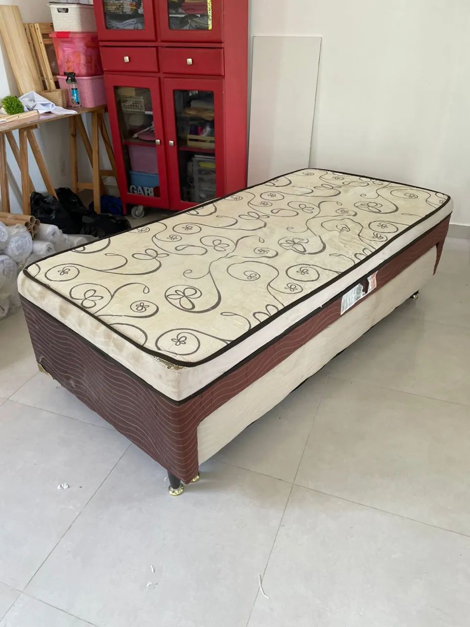 Barra Nova - Cama Solteiro + Auxiliar - Bom Sono  88x188x41cm - Foto 3
