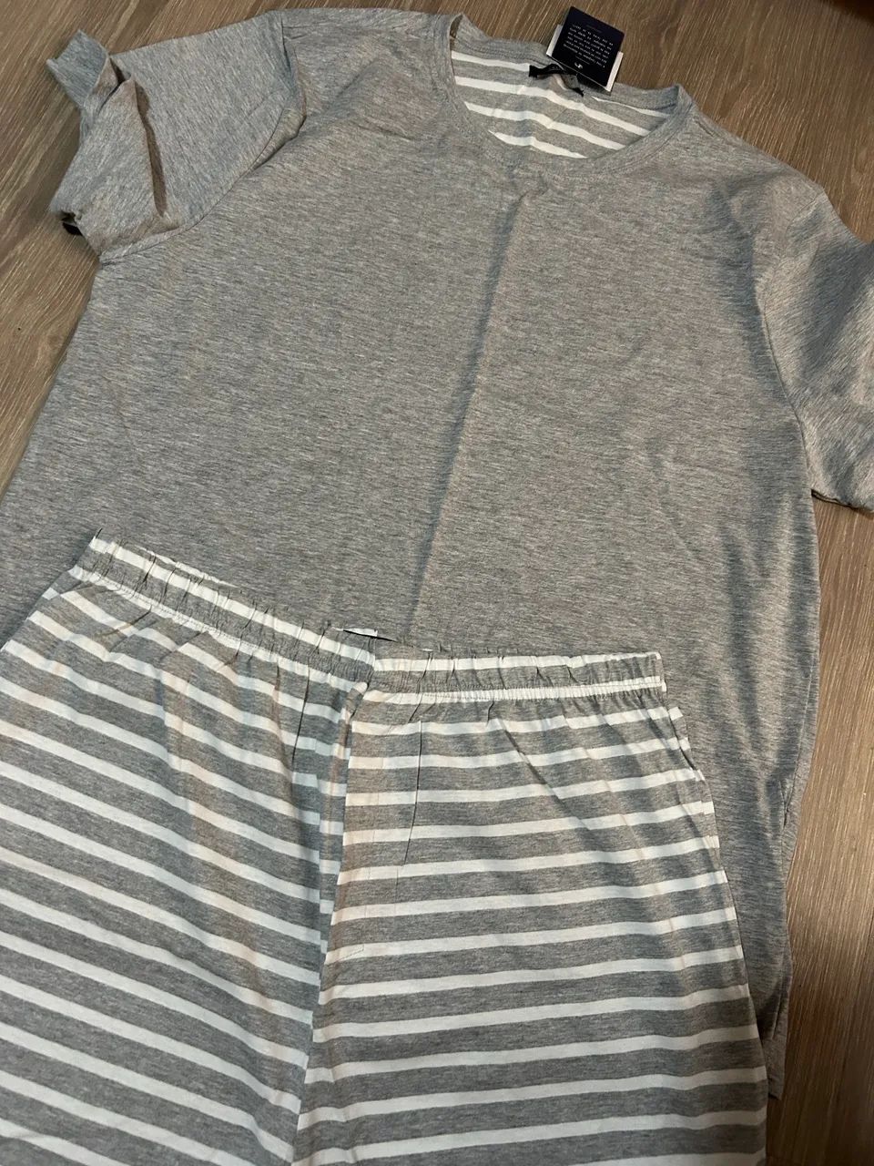 PIJAMA MASCULINO ALGODÃO TAMANHO G - Foto 3