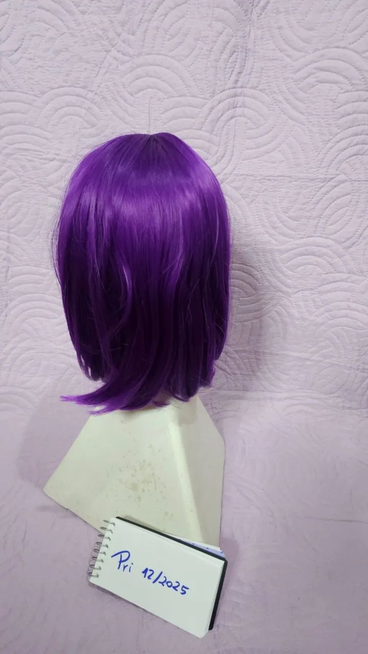 Peruca Cosplay carnaval cabelo sintético ravena jovens titãns  - Foto 2