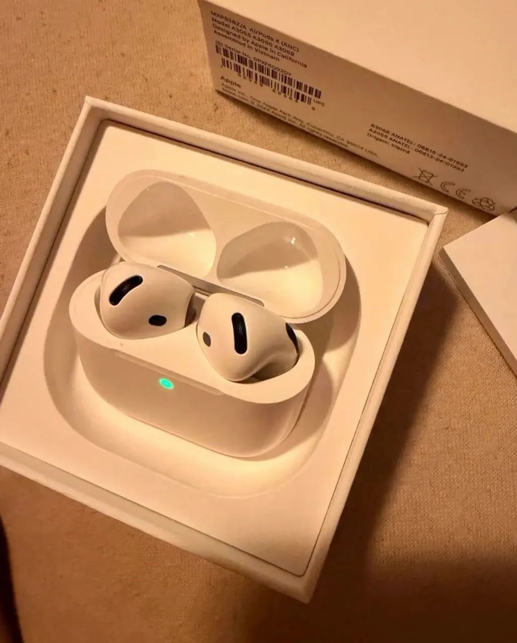 Airpods 4 Com Cancelamento Ativo Ruido - Foto 2