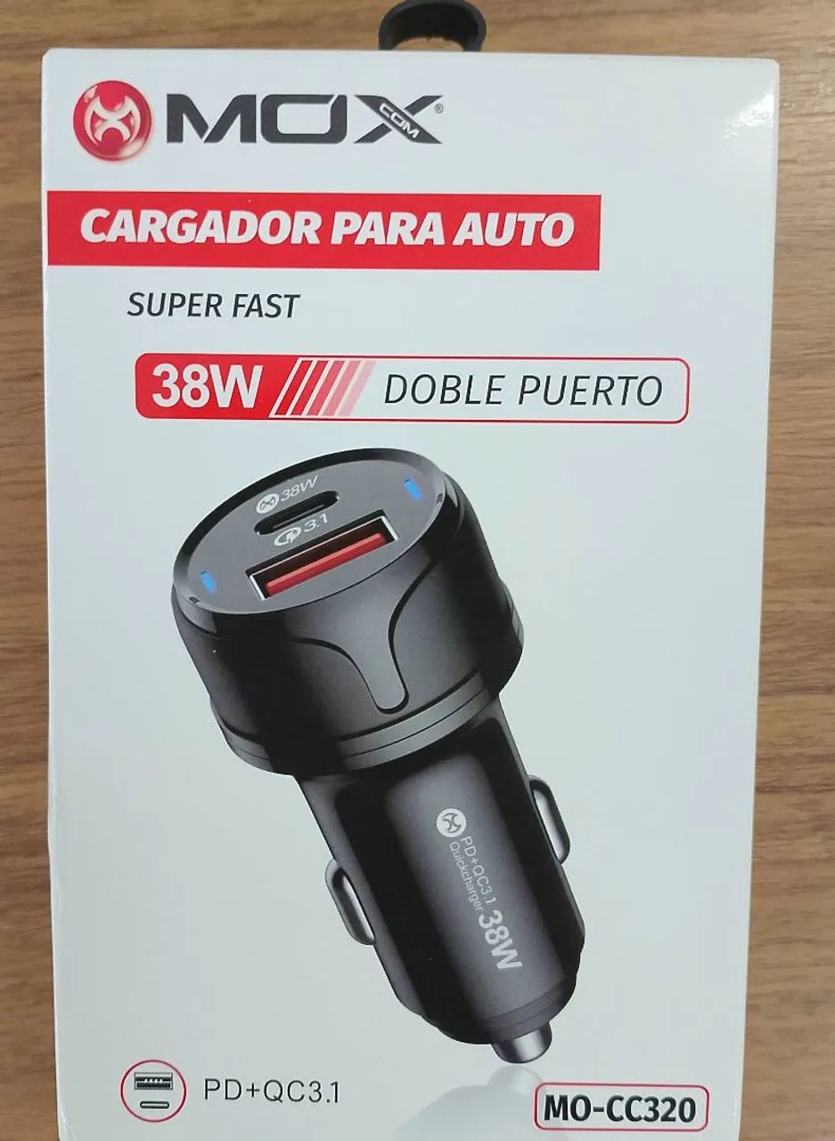 CARREGADOR PARA CARRO MOX MOC-CC320 - Foto 2