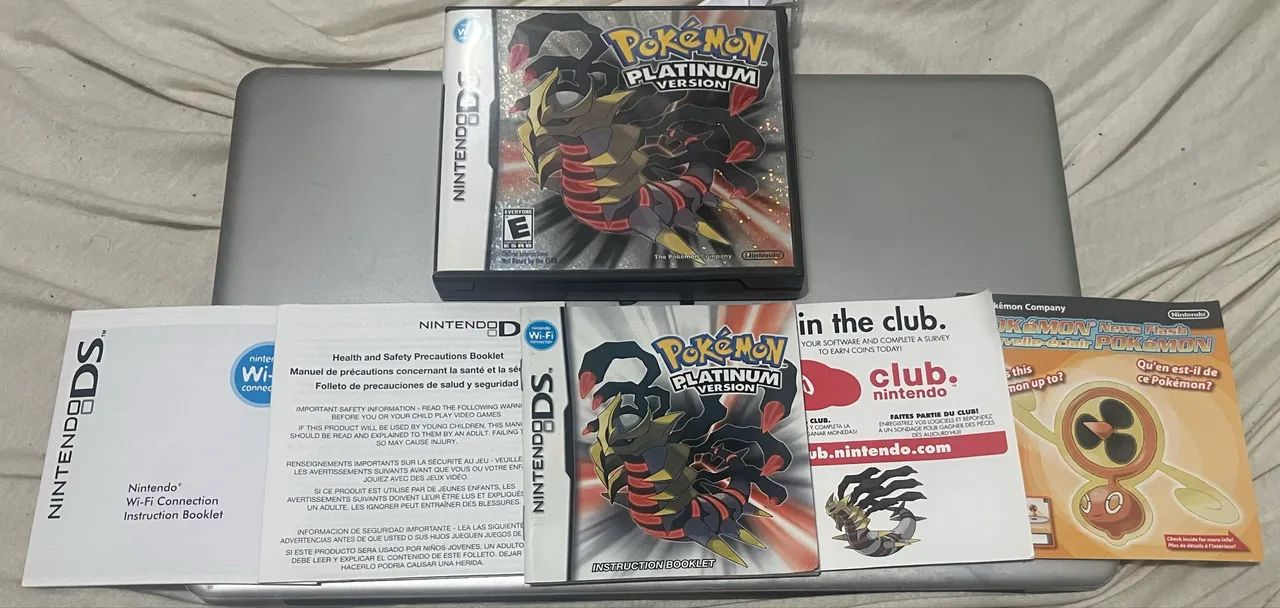 Pokémon platinum CIB  - Foto 3