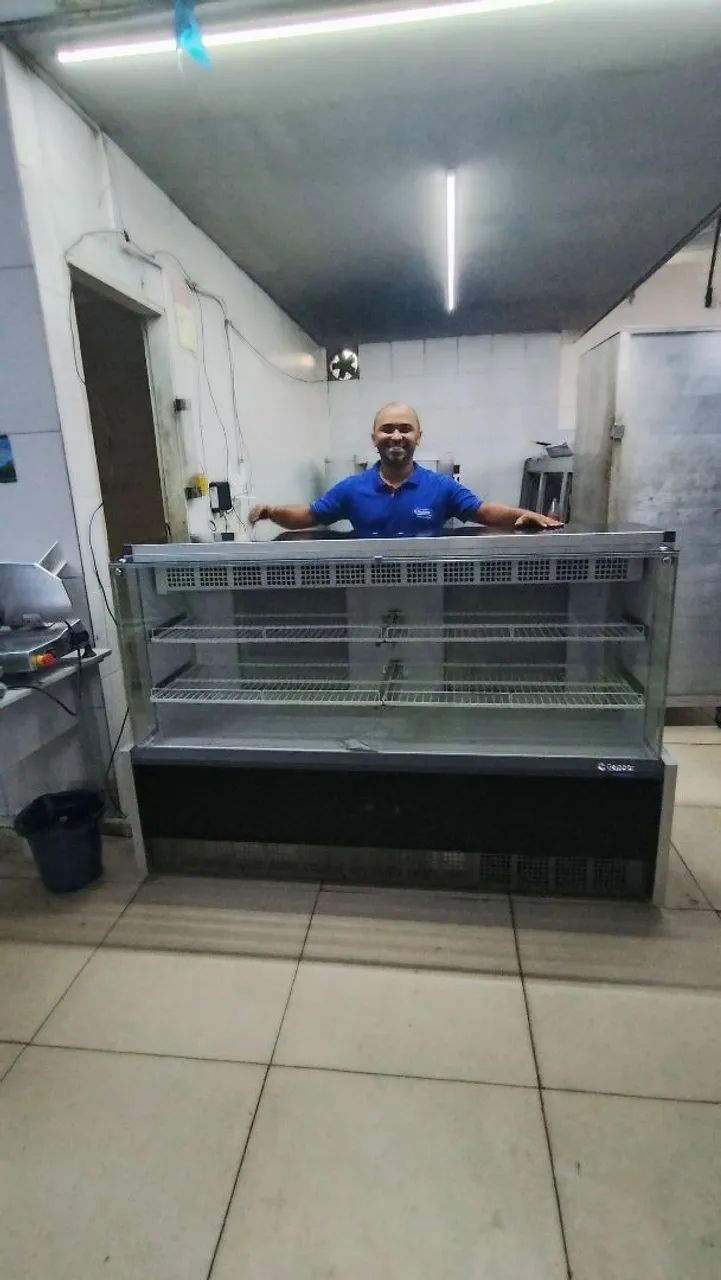 BALCÃO REFRIGERADO DUPLA FUNÇÃO 1.75 METRO LINHA AURORA GELOPAR  - Foto 2