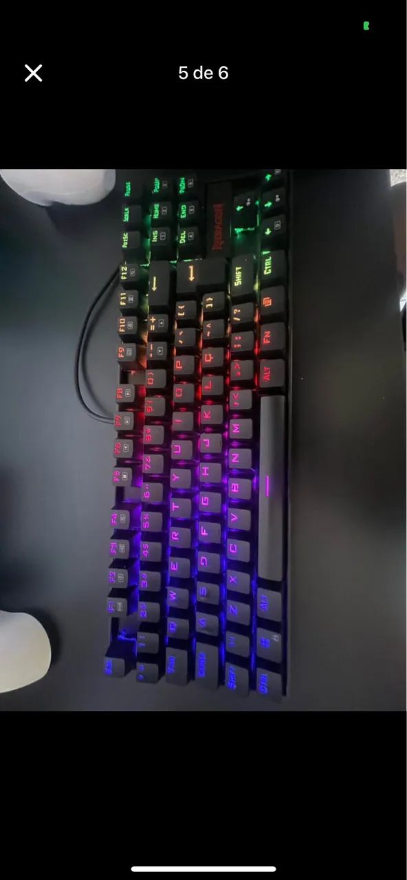 Teclado Mecânico Redragon Kumara