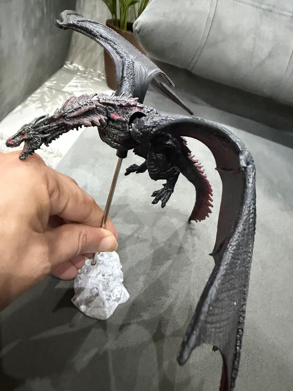 Action figure Drogon game of thrones - Foto 4