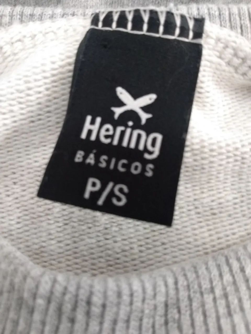 BLUSA MOLETOM HERING - TAM. P - Foto 3