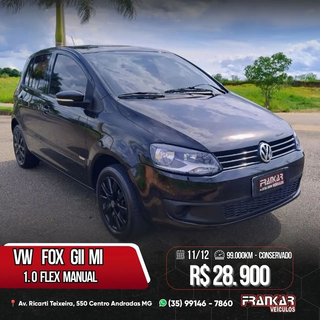 Volkswagen Fox Fox 1.0 Mi Total Flex 8V 5p 2012