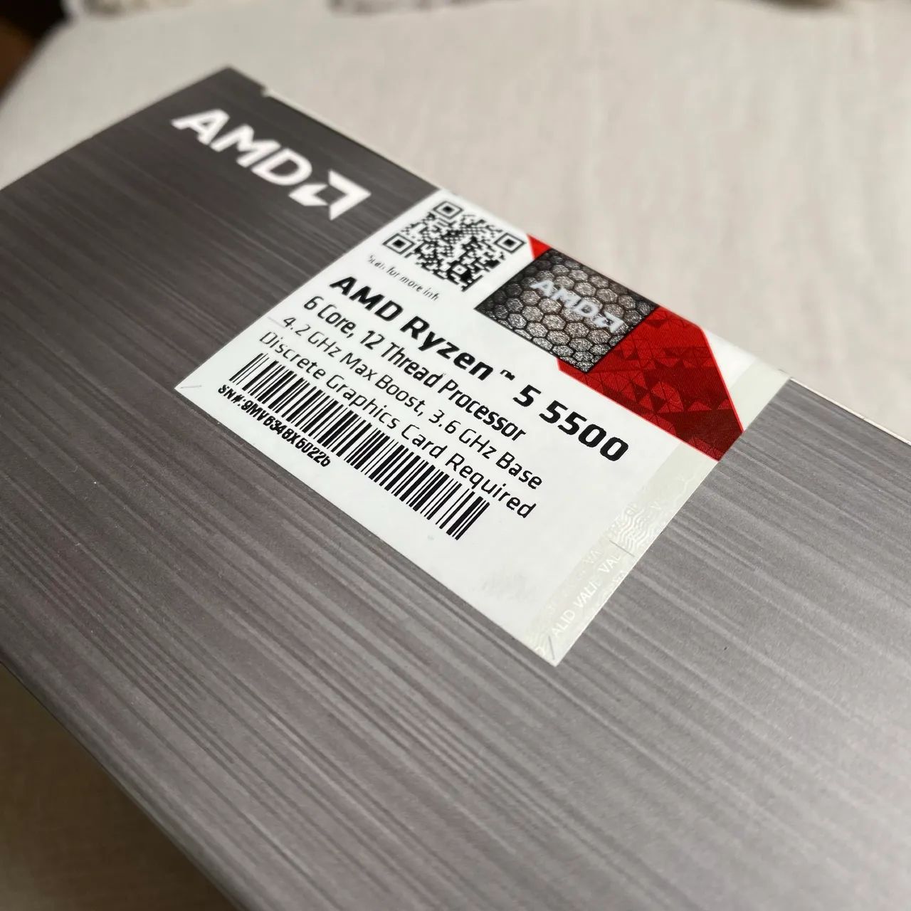 Processador AMD ryzen 5 5500 - Foto 3