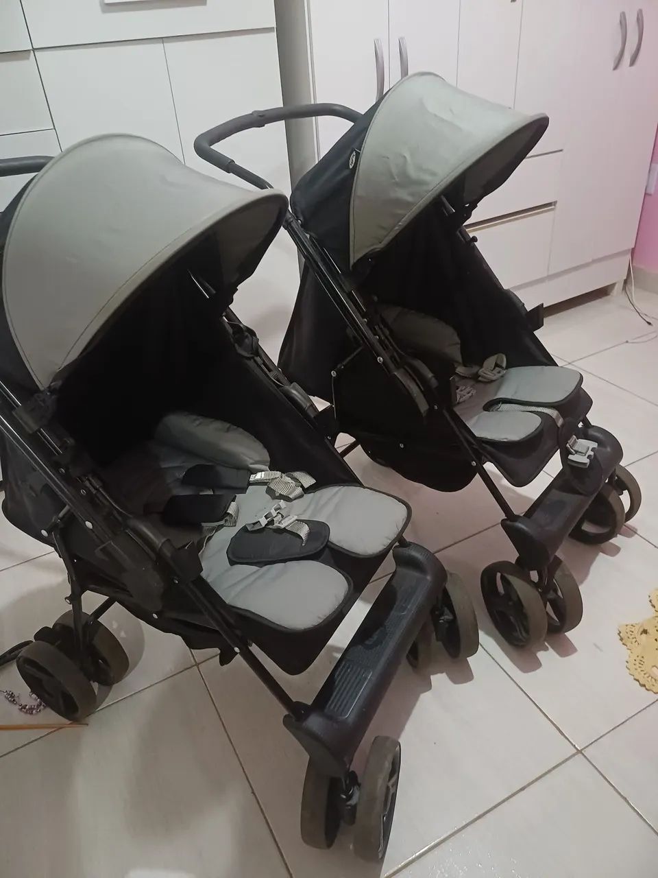 Carrinho de bebê gêmeos ou individual  - Foto 3