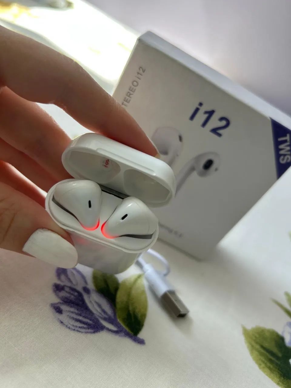 Fone de ouvido i12 TWS Bluetooth  - Foto 2