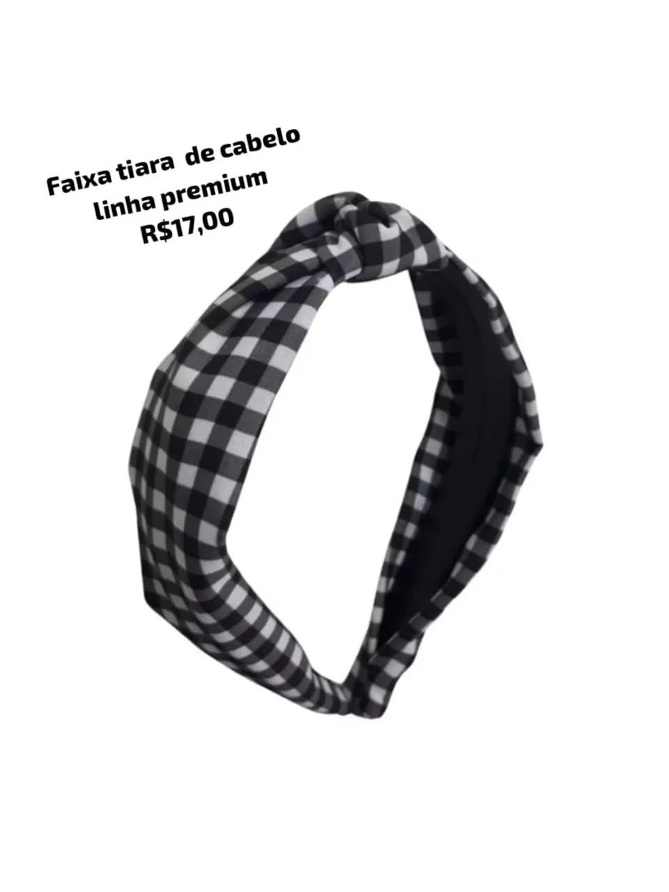 Tiara de cabelo fashion linha premium atemporal  - Foto 3