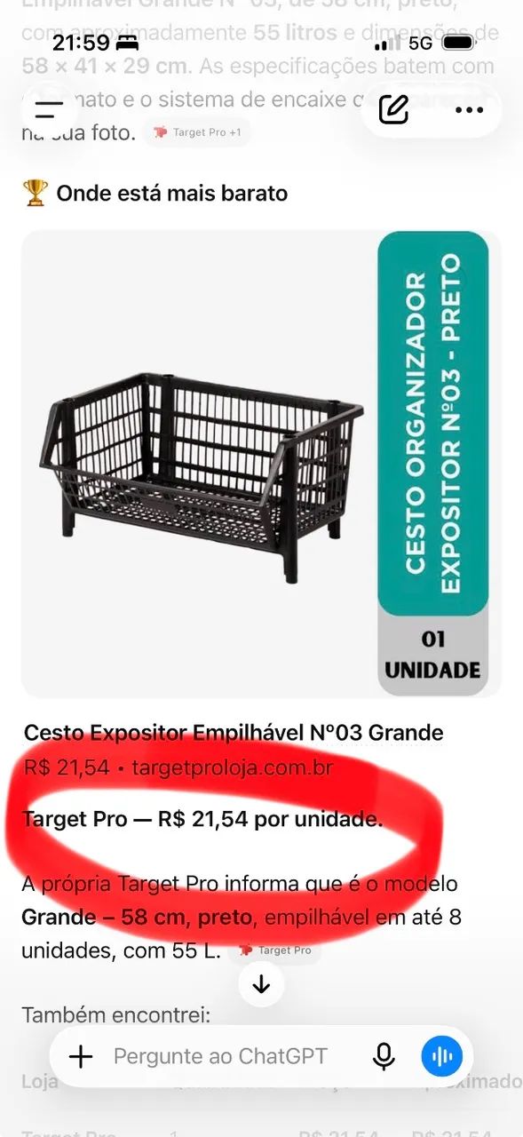 8 Cestos empilháveis  - Foto 2