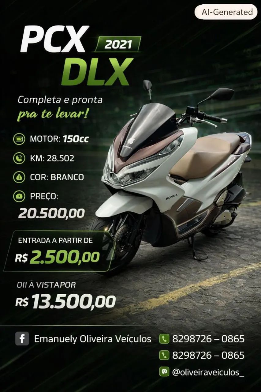 PCX DLX 2021