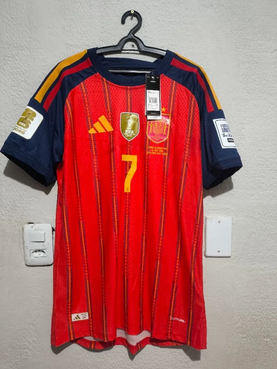 Camisa da Espanha 