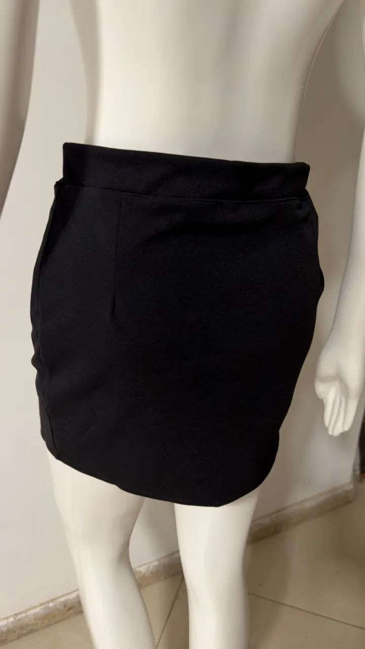 Short saia preto  - Foto 2