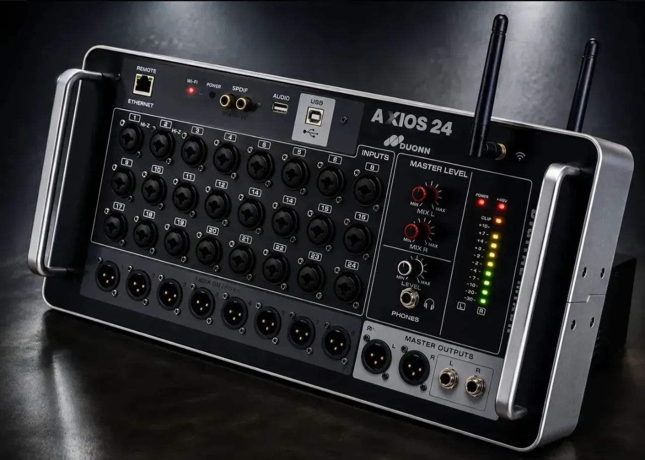 Mesa de Som Digital Duonn Axios 24S Nova - 24 Canais - Foto 2