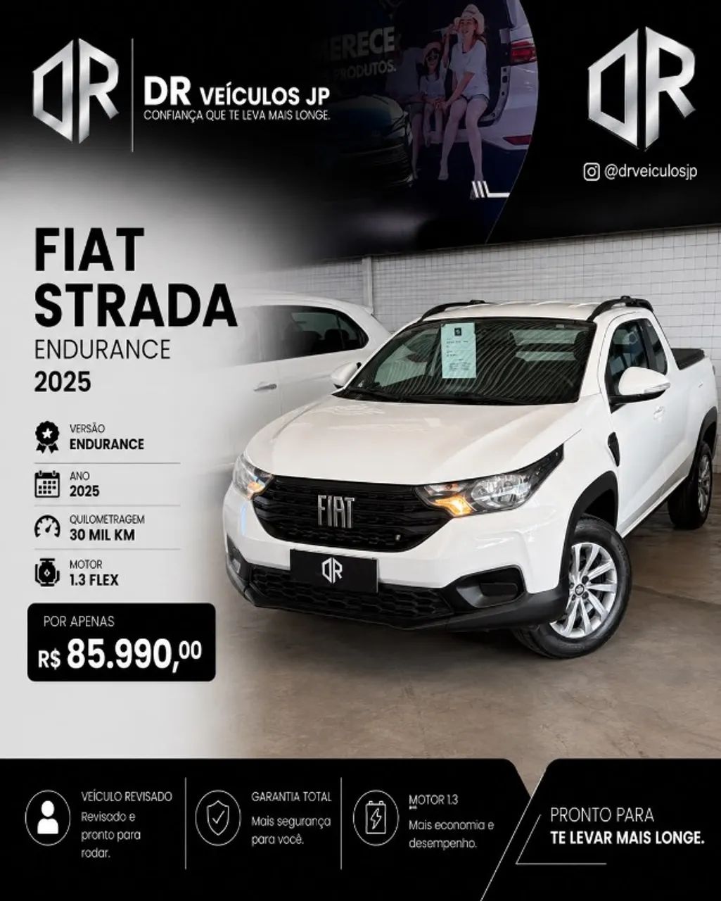 Fiat Strada Endurance 1.3 Flex 8V CS 2025