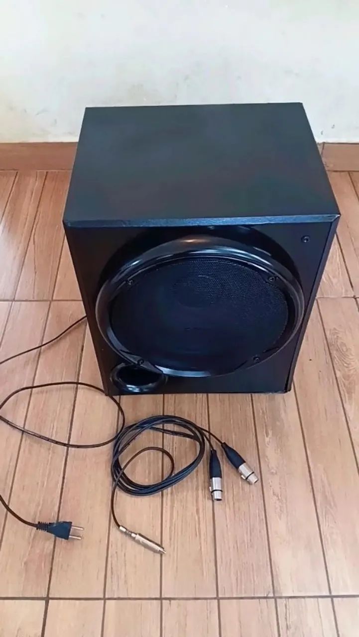 SUBWOOFER SONY ATIVO 10" POLEGADAS - Foto 2