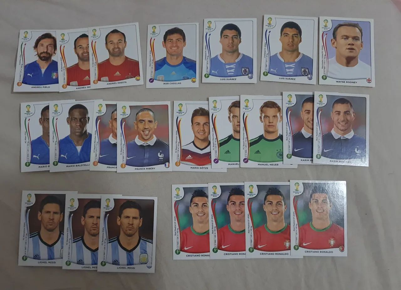 Figurinhas copa 2014 - Foto 2