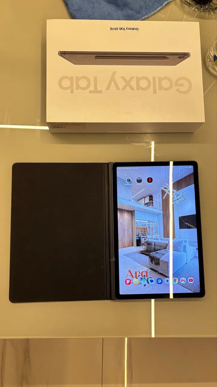 Galaxy Tab S9 FE 128gb com S Pen e Capinha - Foto 3