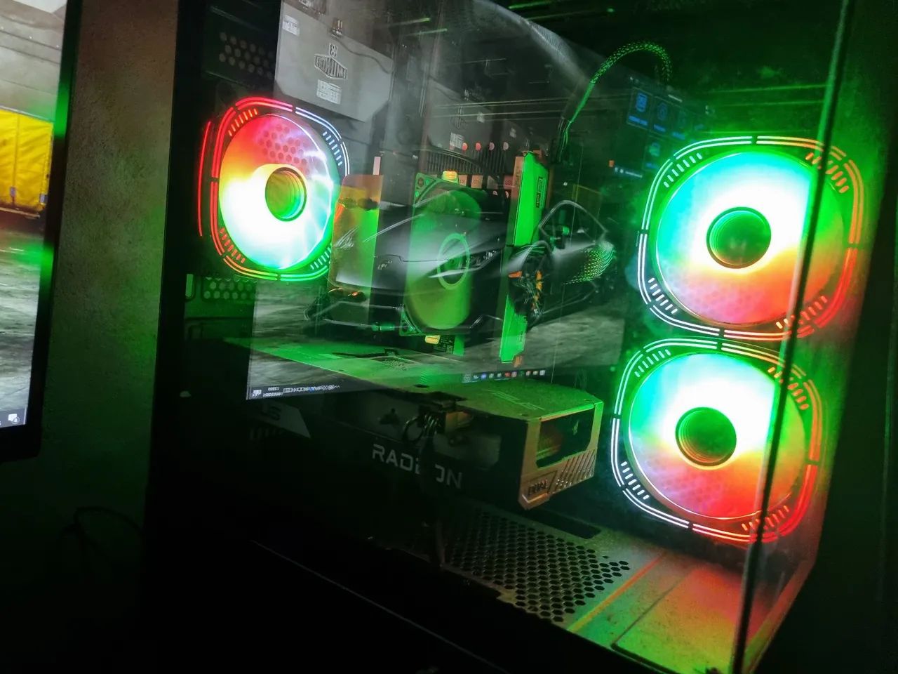 PC Gamer intermediário forte RX 6600 - Bem cuidado - Computadores