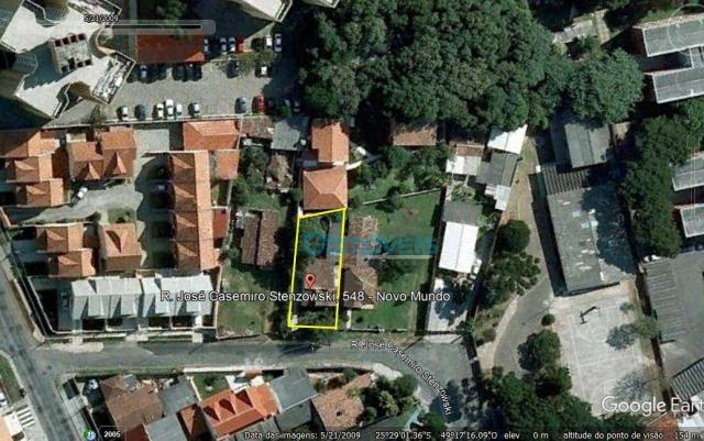 Terreno comercial à venda, 360 m² - novo mundo - curitiba/pr