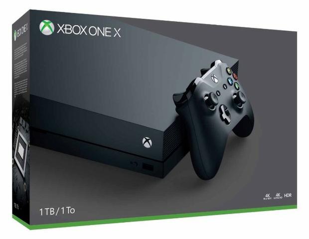 Xbox one x lacrado e nota fiscal