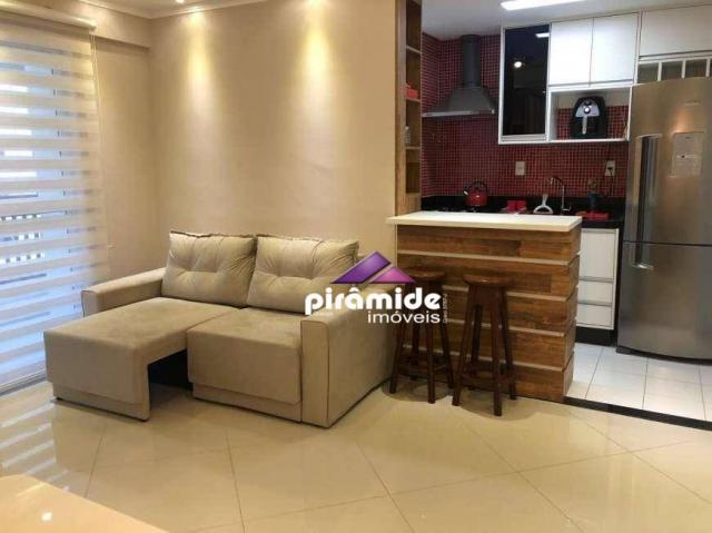 Apartamento com 2 dormitórios à venda, 62 m² por r$ 42.500.000,00 - jardim aquarius - são