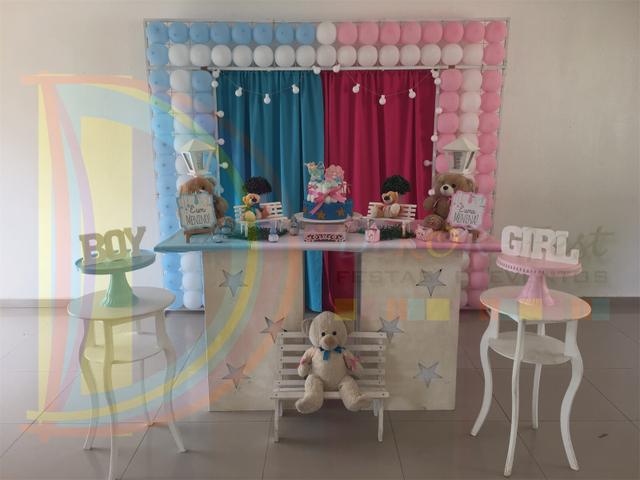 Chá de Bebê Revelação - Urso