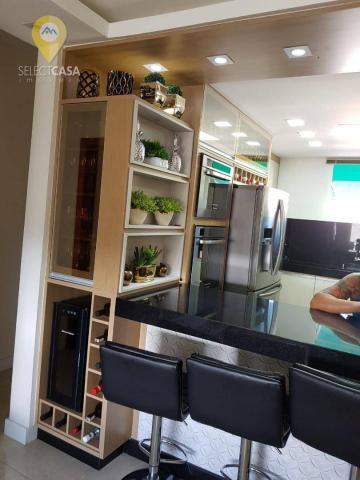 Excelente apartamento em bairro de fátima/jardim camburi 3 quartos - Foto 4
