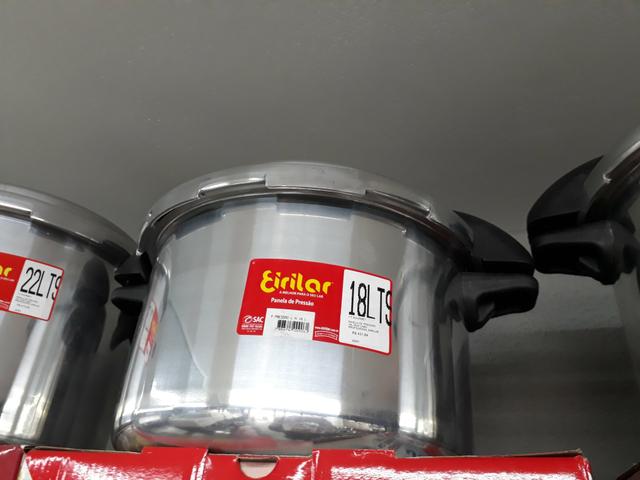 Panela de Pressão 18lts sem cabo Profissional Eirilar - Foto 2