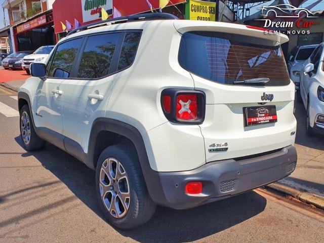 Jeep Renegade Longitude 2.0 16v turbo diesel 4x4 aut 7 air bag único dono 2016 - Foto 3