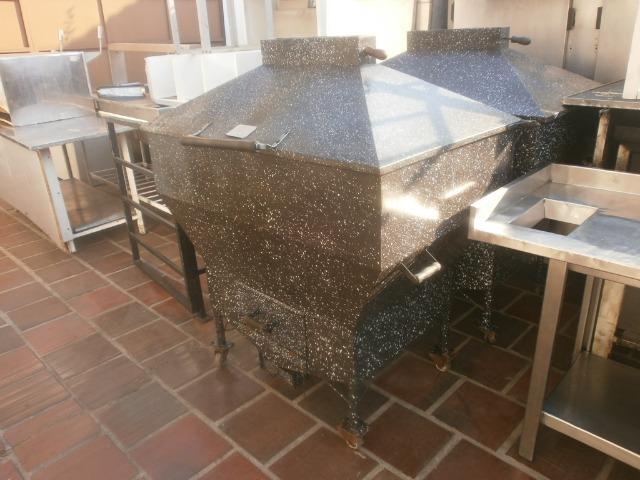 Asador de costela - tambor apolo a lenha - grande - Foto 4