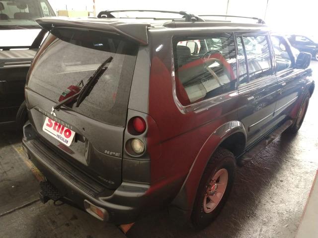 Pajero Sport Hpe 2.8 Diesel Automatica 2004 /2004 Cinza Veja - Foto 9