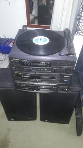 Gradiente laser strike 3x1 funciona toca disco e radio - Foto 3