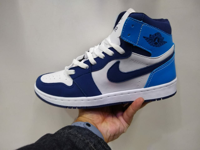 tenis nike jordan azul