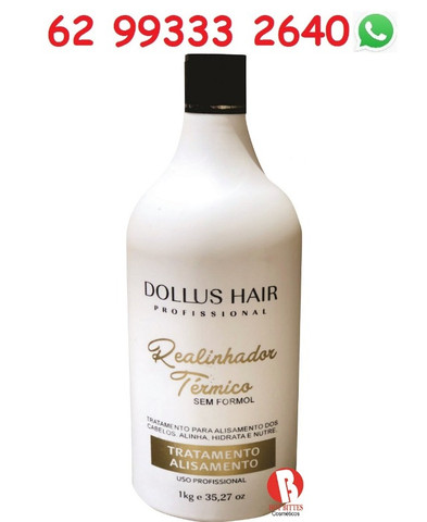 Realinhador Dollus Hair Profissional Cosméticos Tratamento Capilar Hidratação