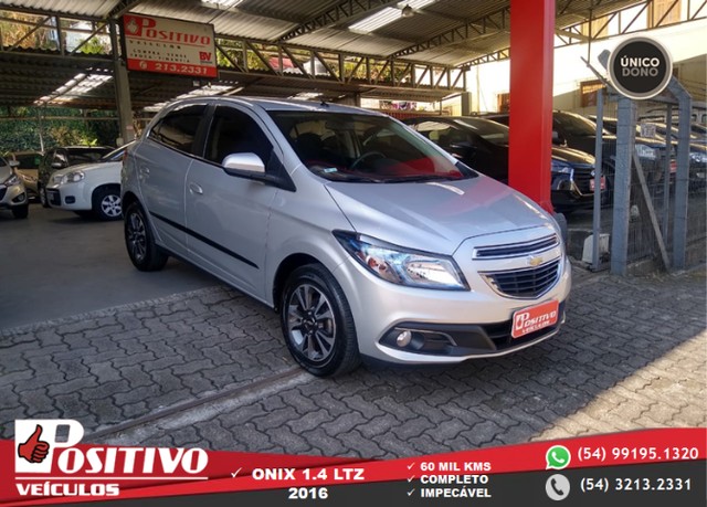 #IMPECÁVEL#ONIX LTZ 1.4 2016#60 MIL KMS#NOVO#
