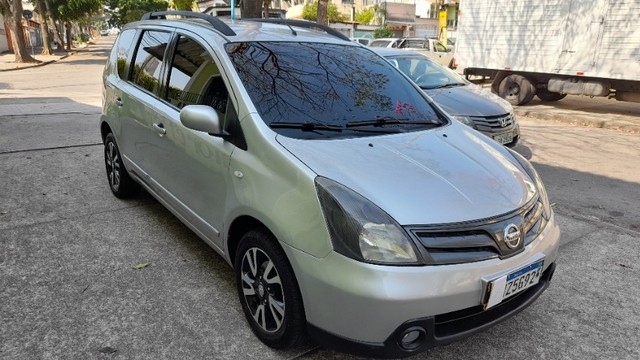 NISSAN LIVINA S 1.8 2014 GNV G5° AUTOMÁTICA COM APENAS 90 MIL KM RODADOS