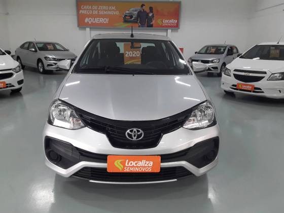 ETIOS 2019/2020 1.5 X PLUS SEDAN 16V FLEX 4P AUTOMÁTICO